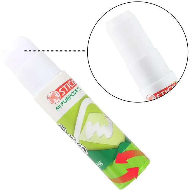Alt view image 2 of 4 - 3D Printer Glue Stick for Hot Bed Print Filament PLA ABS PET PETG Washable Anti-Tilt Non-Toxic - 21g(Pack of 3) (3pcs)