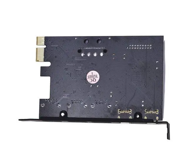 Alt view image 6 of 7 - PCI-E to Type C (2),Type A (3) USB 3.0 5-Port PCI Express Expansion Card Expanding 2 USB 3.0 Ports with Internal 19-Pin Connector for Window 7/8/10/XP/Vista