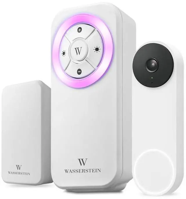 Main image of Doorbell Chime for Google Nest Doorbell (Wired, 2nd Gen & 3rd Gen) with Wired Transmitter - NOT Compatible with Nest Doorbell (Battery) - Made for Google Nest - Doorbell NOT Included