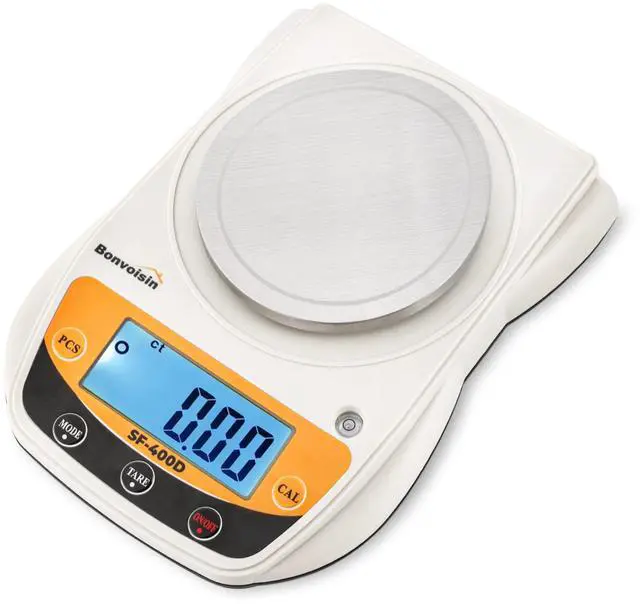 Main image of Digital Lab Scale 600g x 0.01g Precision Electronic Scale LCD Display Analytical Balance Jewelry Scale Scientific Scale 0.01g Accuracy