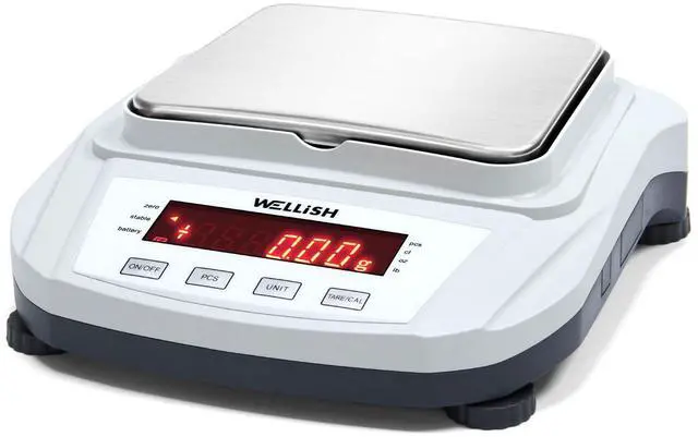 Main image of Lab Scale 2000g/0.01g High Precision Digital Scale Analytical Balance Electronic Scale for Kitchen Lab Weighing