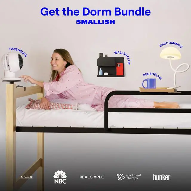 Alt view image 6 of 6 - Clip On Light and Bed Headboard Lamp, Bedside Table Lamp for Dorm, College Dorm Room Essentials, Night Light for Kids Nursery, Clip on for Desk, MultiColor LEDs, Adapter Included (Black)