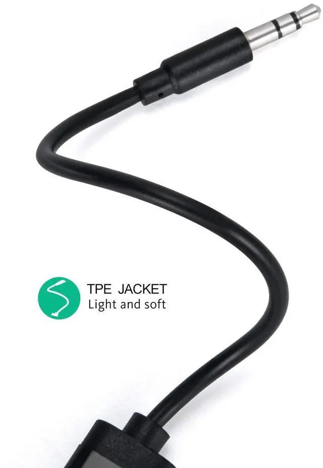 Alt view image 4 of 6 - 3.5mm Headphone Splitter Cable,1/8 Inch AUX Stereo Jack Audio Splitter 1 Male to 2 3 4 Female Adapter Cable for Mp3 Player Mobile Phone Laptop, PC Headphone Speakers(Black)