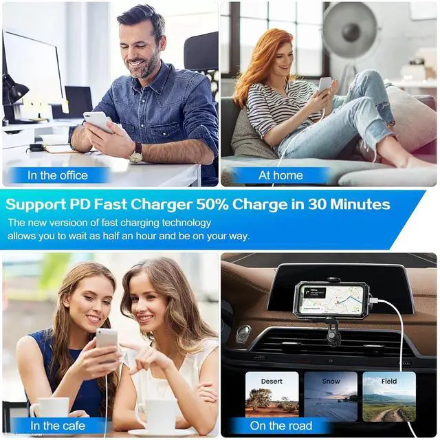 Alt view image 6 of 6 - iPhone Charger Fast Charging Block,2Pack Quick Apple iPhone Wall Charger,Super Fast Apple Phone Chargers Power Adapter,10FT Long USB C to Lightning Cable for iPhone14/14 Pro Max/13 Pro/12 MiNi/11/XR/X