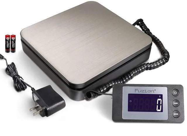 Main image of Digital Shipping Scale 88lb × 0.1oz, Durable Stainless Steel Postal Scale with Tare, 4 Weighing Modes, Shipping Scale for Packages, Postage Package Scale with AC Adapter