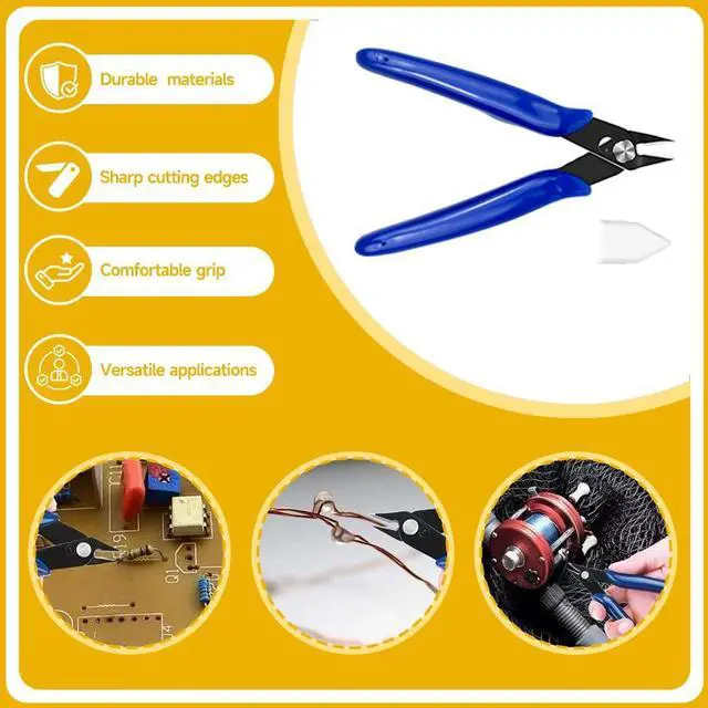 Alt view image 5 of 6 - 42PCS 3D Printer Tools Kit, 3D Printer Accessories with Deburring Tool, Diamond Files, Pliers, Carving Knife Set and Scraper for 3D Print Removal, Smoothing, Finishing, Model Building