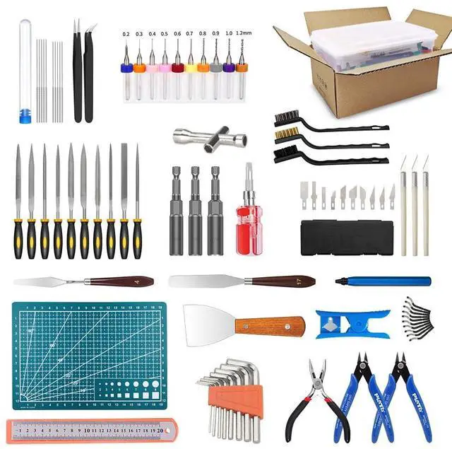 Main image of 82 Pcs 3D Printer Tool Kit with Case, 3D Printing Tools with Accessories of Deburring Tool, Nozzle Cleaning Kit, Screwdriver Kit, Tube Cutter for 3D Print Removing, Cleaning, Finishing, Carving