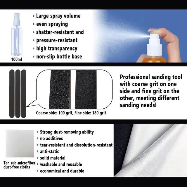 Alt view image 7 of 7 - 52 Pcs Resin 3D Printing Tool Kit with 304 Stainless Steel Resin Filter FunnelSilicone Pad, ScraperTweezers & Cleaning Tools | Accessories for Model Removal, Resin Recycling & Post-Processing