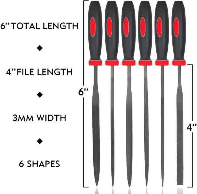 Alt view image 5 of 7 - 18Pcs 3D Printer Deburring Tool Kit - 10 Interchangeable Blades, 6 Needle Files & Micro Wire Cutter for 3D Printing, Resin, Plastic Models & DIY Crafts