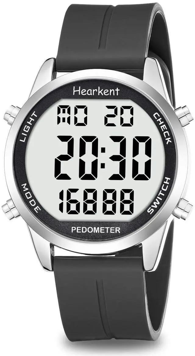 Main image of Pedometer Watch for Walking for Senior No App Required with Steps Calories Counter and LCD Large Numbers