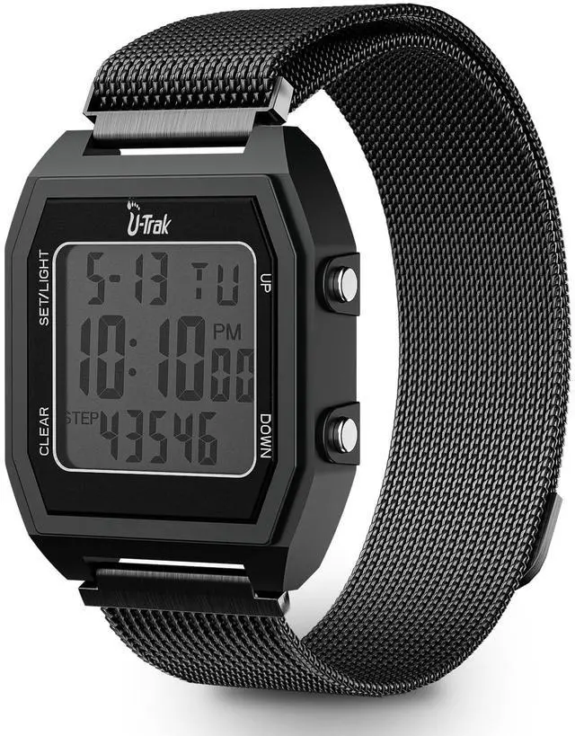 Main image of 3D Pedometer Watches for Walking, Simple Step Counter Watches with Magnetic Watch Band, Waterproof Step Tracker Watches with Magnetic Watch Strap for Men Women Kids Senior