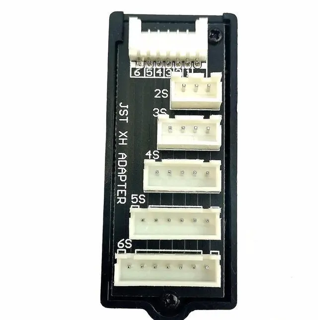 Alt view image 7 of 7 - 2 Pack JST-XH 2S-6S 3S Balance Charger Extend Expansion Board Adapter Converter for RC Vehicles Lipo Battery Charging
