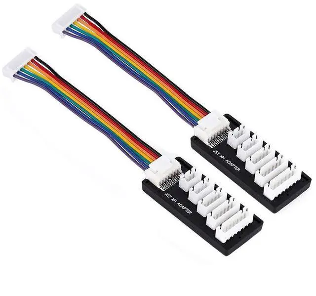 Main image of 2 Pack JST-XH 2S-6S 3S Balance Charger Extend Expansion Board Adapter Converter for RC Vehicles Lipo Battery Charging