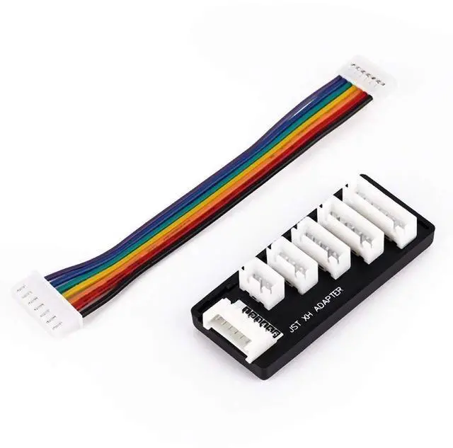 Alt view image 2 of 6 - 2 Pack JST-XH 2S-6S 3S Balance Charger Extend Expansion Board Adapter Converter for RC Vehicles Lipo Battery Charging