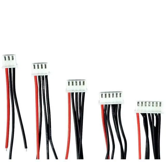 Alt view image 3 of 4 - 22 AWG 2S 3S 4S 5S 6S Lipo Battery Balance Charger Cable JST XH Connector Adapter Plug (10pcs 2s-6s(Each 2pcs))