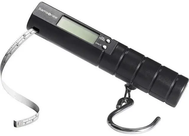 Main image of Electronic Luggage Scale, Black, One Size