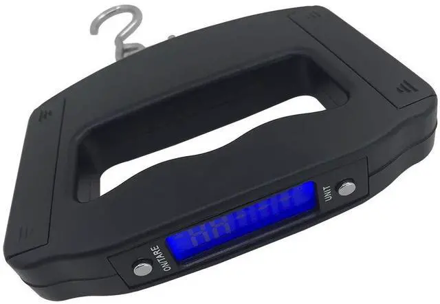 Alt view image 3 of 7 - 50Kg 10g Luggage Weight Scale, LCD Luggage Scale Travel Digital, Fish Scale, Home Electronic Portable Hanging Weight Hook Travel Luggage Scale