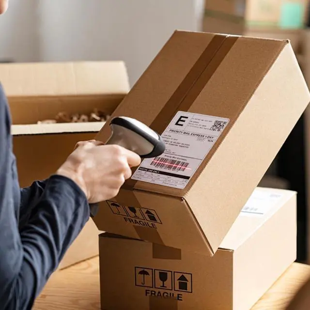 Alt view image 7 of 7 - 4" x 6" Direct Thermal Labels, 4000 Pcs/16 Rolls, Perforated White Mailing Shipping Package Labels, Commercial Grade, Permanent Adhesive, Compatible with Most Thermal Printers