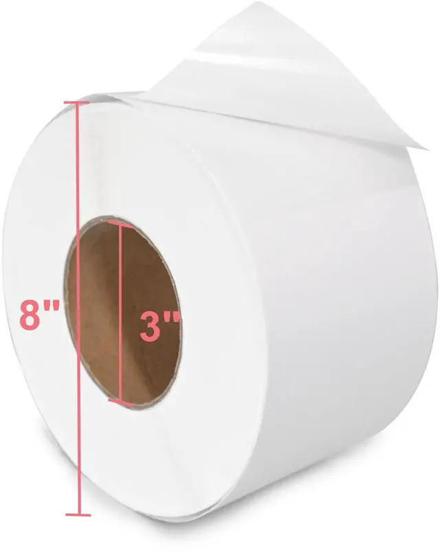 Alt view image 4 of 7 - Direct Thermal Labels 4"x 6" (1 Rolls, 1000 PCS) - for 3" Core Industrial Printers Address & Shipping Labels-White Perforations (Commercial Grade)