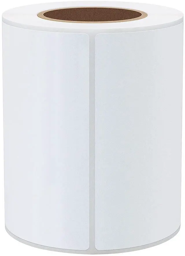 Alt view image 2 of 7 - 4x6 inch Direct Thermal Labels for Barcodes, Address, Compatible with Rollo Label Printer & Zebra Desktop Printers (4"x6",4 Rolls White)