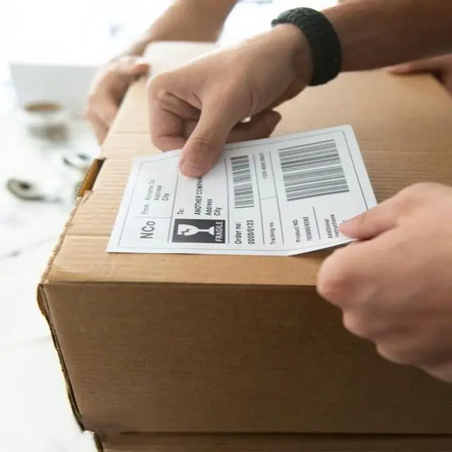 Alt view image 7 of 7 - 4x6 inch Direct Thermal Labels for Barcodes, Address, Compatible with Rollo Label Printer & Zebra Desktop Printers (4"x6",4 Rolls White)