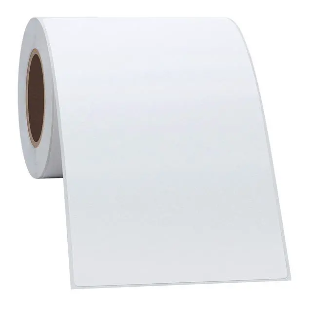 Alt view image 3 of 7 - 4x6 inch Direct Thermal Labels for Barcodes, Address, Compatible with Rollo Label Printer & Zebra Desktop Printers (4"x6",4 Rolls White)
