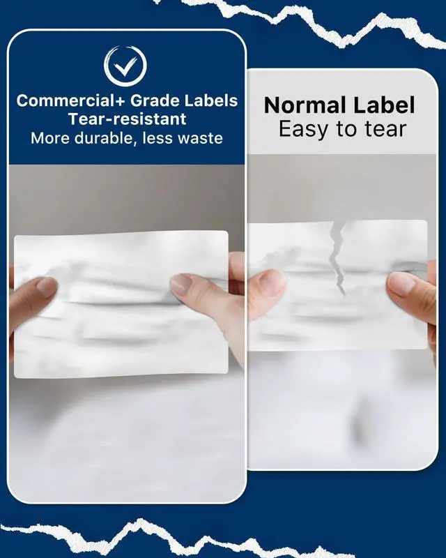 Alt view image 4 of 7 - 4x6 Thermal Labels, White Shipping Label Stickers, Commercial Grade Thermal Printer Label, 180 Labels/Pack