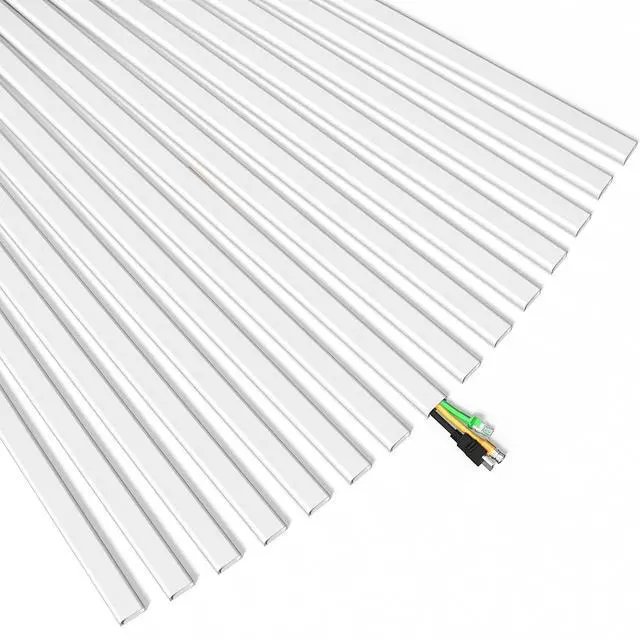 Main image of 236in Cord Hider, Cord Covers for 2-3 Wires on Wall, Premium TV Cable Hider, Paintable Wire Hiders Wire Covers for Cords on Wall, Easier Setup Cable Cover Raceway, W0.94 H0.47in, White