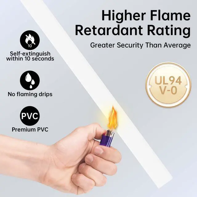 Alt view image 6 of 7 - Cable Hider, 315in Cord Covers for Wires on Wall, One-Cord Cord Hider, Paintable Wire Hiders Wire Covers for Cords, Cable Management for Hiding 2-3 Wires, 20x L15.7 W0.95 H0.55in, White