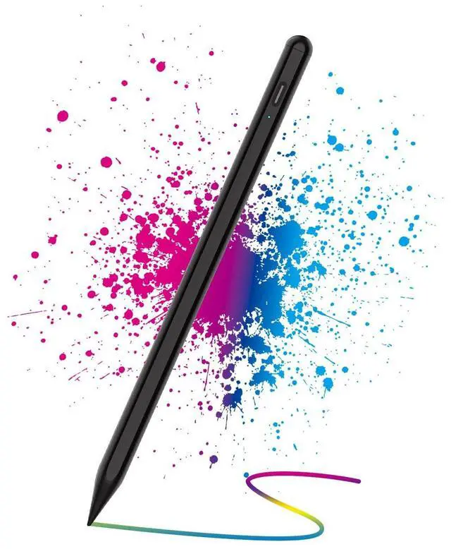 Main image of Stylus Pencil for Apple 2018-2026 iPad, 2X Fast Charge iPencil USB-C Compatible with iPad 11/10/9/8/7/6th Gen, iPad Pro 11"/12.9"/13-inch M4, Air 3/4/5/M2/M3, Mini 5/6/7 Gen-G2 Black
