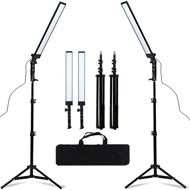 Main image of 180 LED Light Photography Studio LED Lighting Kit Handheld Wand Stick Adjustable Light with Stand Tripod and Bag for Photographic Video Fill Light, Live Streaming, Portrait, Product, Tattoo