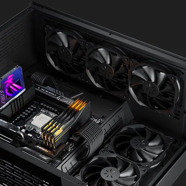 Alt view image 7 of 7 - 120mm Long Life Computer Case Fan Cooling Case Fan for Computer Cases Cooling,5-Pack,12BK3-5