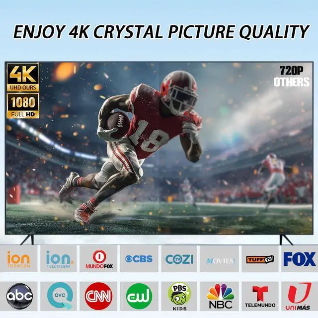 Alt view image 2 of 7 - Digital Antenna for Smart TV Indoor, Strong Magnetic Base & Iron Sheet TV Antenna Indoor for Easy Installation, Long Range Reception HD Antenna for TVs Indoors 4k 1080p -10ft Long Cables (Green a)