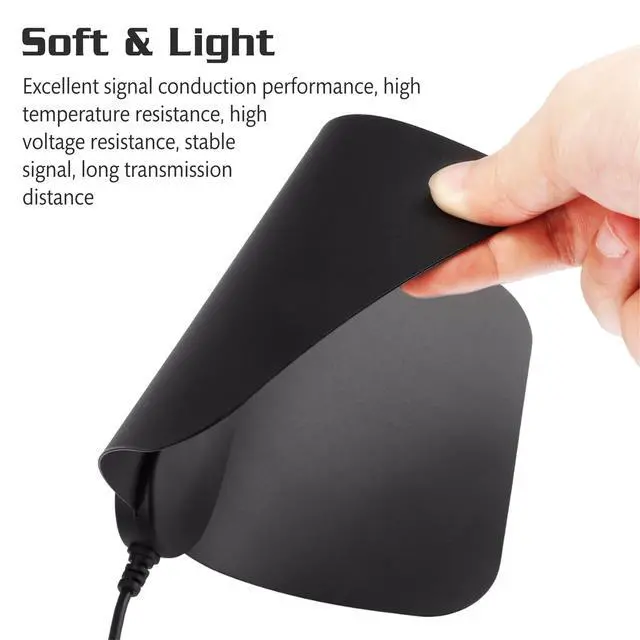 Alt view image 6 of 7 - TV Antenna Indoor, 2026 Digital TV Antenna for Local Channels, HDTV Antenna for TV Without Cable for Smart/Old TV Long Range Reception Support 4K 1080p A41