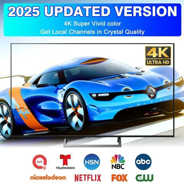 Alt view image 3 of 7 - TV Antennas for Smart Indoor, Long Range & 360° Reception with Magnetic Base for Easy Installation, Digital HDTV Antenna Supports 4K, 1080p for Smart TV Local Channels