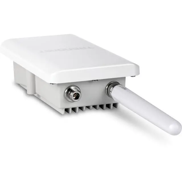 Alt view image 4 of 5 - 3/6/7 dBi Outdoor Tri-Band Omni Antenna Kit, TEW-A057, 2.4GHz, 5GHz, 6GHz, Compatible with 802.11be/ ax/ac/n/g/b/a Routers and Access Points, N-Type Connector, White