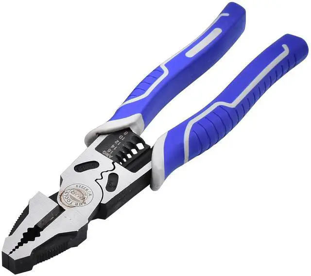 Main image of 9" Multipurpose Lineman's Pliers with Wire Stripper - 6-in-1 Function Wire Cutter Heavy Duty,Combination Pliers for Screw Remover/Wire Stripper/Crimper
