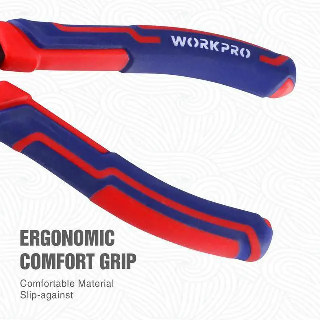 Alt view image 5 of 7 - 8" Linesman Screw Extractor Pliers(Combination Pliers) with Unique Non-slip Jaws, Stripped Screw Remover Tool, Lineman Plier for Quickly Removal of Damaged or Rusted Fasteners