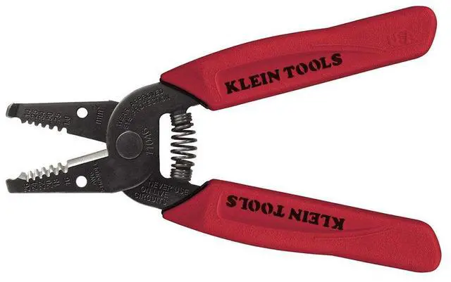 Main image of 11046 Wire Stripper, Wire Cutter, Made in USA, Stripping/Cutting Tool for 16-26 AWG Stranded, Compact Nose with Precision-ground Stripping Holes