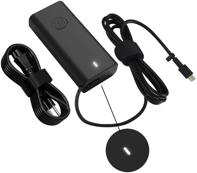 Main image of New 65W USB Type C Charger Compatible with Dell Laptop Latitude 3440 3450 5350 5420 e5430 5430 e5440 5440 5450 5520 5530 5540 5550 7430 7420 7440 7450 Power Cord, XPS 13 Computer AC Adapter