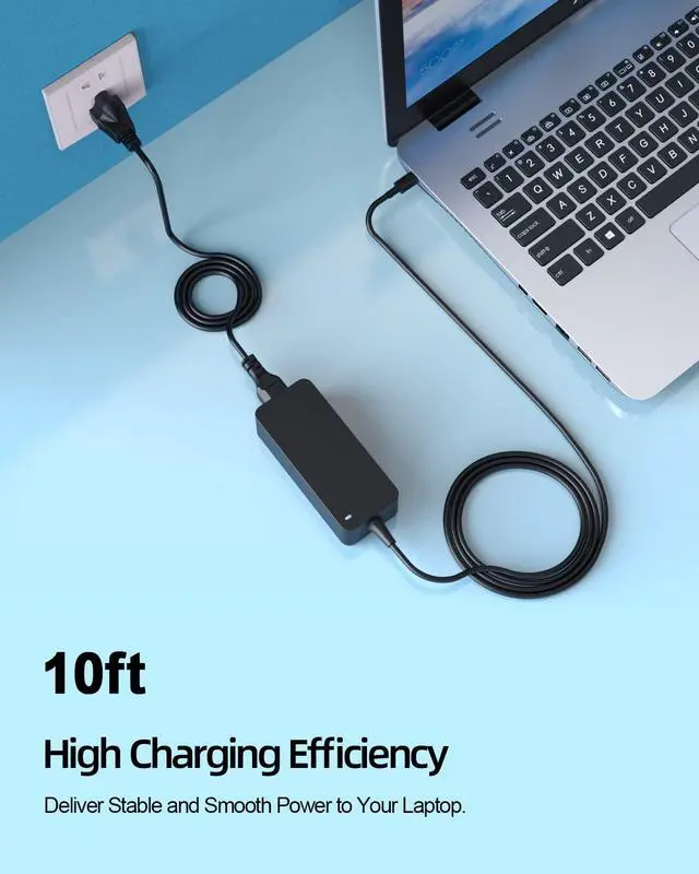 Alt view image 6 of 6 - 65W 45W USB C Laptop Charger Compatible with Dell Latitude 3440 3540 3550 5420 5520 5320 5440, Fit for Dell Chromebook 3100 3110 5190 3380 Laptop - UL Safety Certified, Type C Fast AC Adapter
