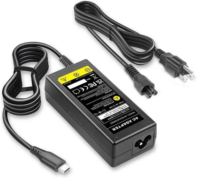 Main image of Universal Chromebook Charger 65W USB-C Charger Type C Port Adapter, for Thinkpad/Yoga, Dell, Chromebook 3100, Latitude 5420, Acer, Google Series Type C Chromebook Charger Fast Charging