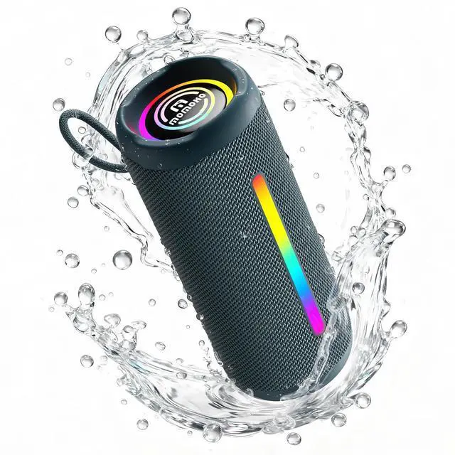 Main image of Portable Bluetooth Speaker, IPX7 Waterproof Wireless Speaker, 30W Loud Stereo Sound with Deep Bass, Bluetooth 5.4, EQ Mode for Home/Outdoor/Travel, Birthday Gifts for Adults Men Women Teen (Blue)