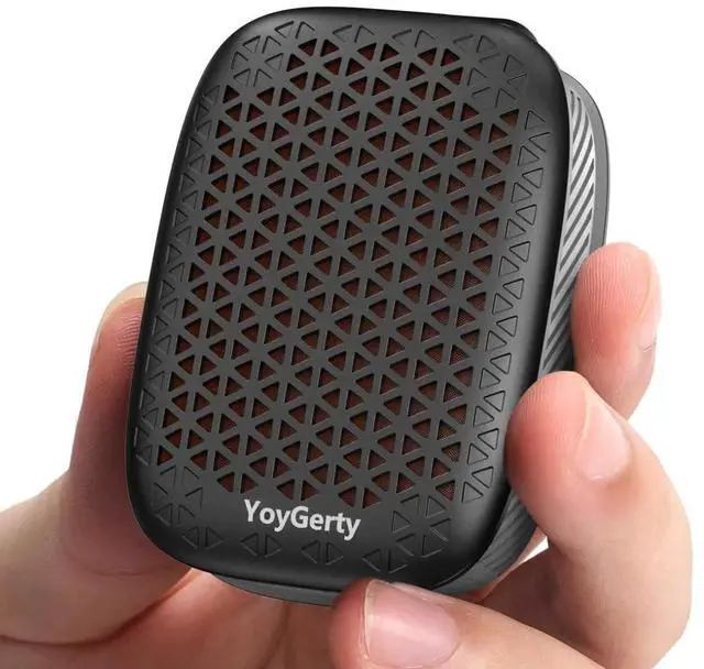 Main image of 2026 Upgrade Wearable Bluetooth 5.4 Speaker, IPX7 Waterproof Clip-on Wireless Mini Portable Speakers, Built-in Mic, Hands-Free Music/Calls for Work/Cycling/Home/Party/Outdoor(Black)