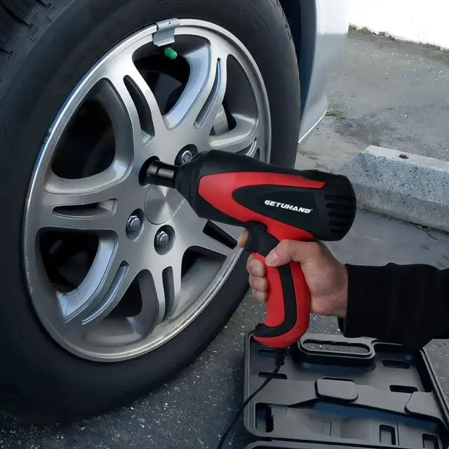 Alt view image 6 of 6 - Car Impact Wrench 1/2 Inch & 12 Volt Portable Electric Impact Wrench Kit, Tire Repair Tools with Sockets and Carry Case