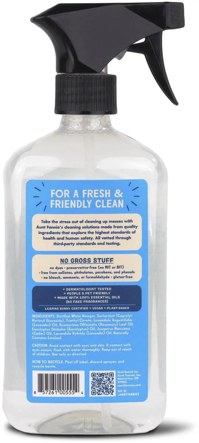 Alt view image 7 of 7 - All Purpose Bathroom Cleaner Vinegar Spray for Shower, Tub, Toilet, Tile, Sink and Fixtures, 16.9 Ounces (Pack of 1)