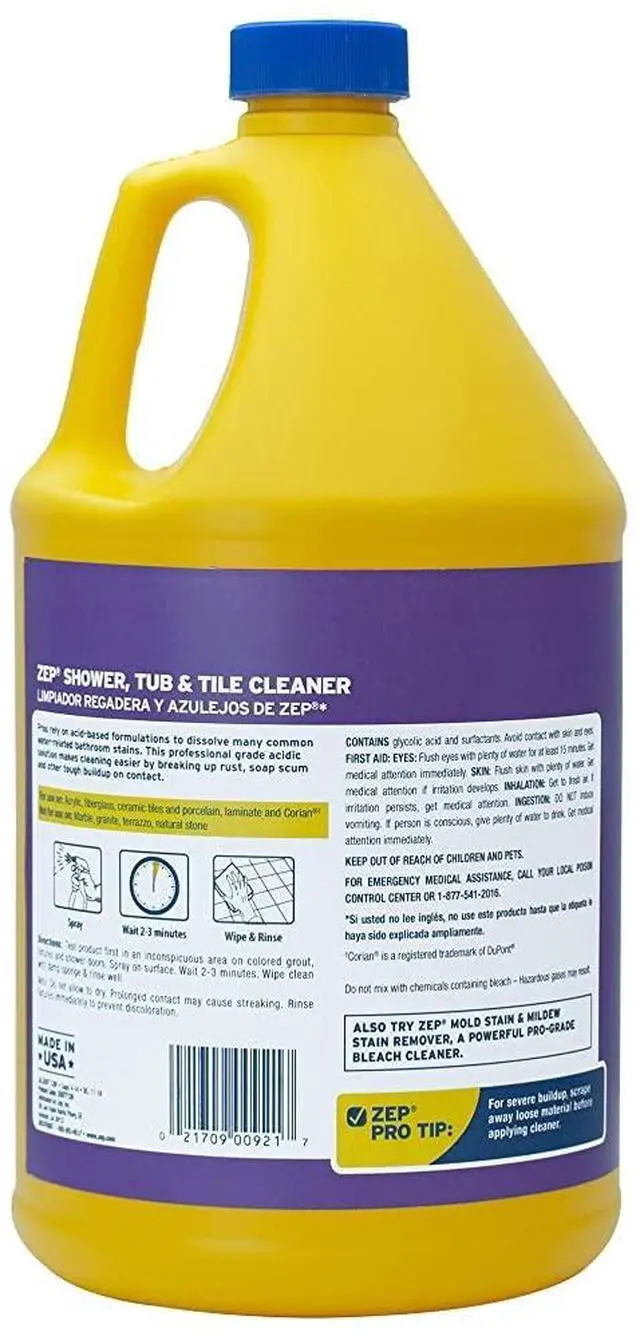 Alt view image 2 of 5 - Cleaner Shower/TUB/Tile 128 OZ ZUSTT128