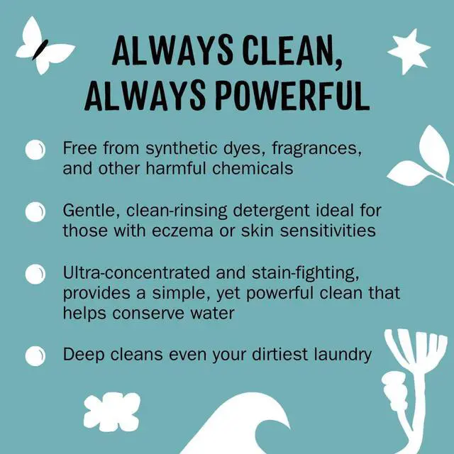 Main image of Molly's Suds Laundry Detergent Pods | Clean Detergent for Sensitive Skin | Ultra Concentrated and Stain Fighting | Unscented - 60 Count