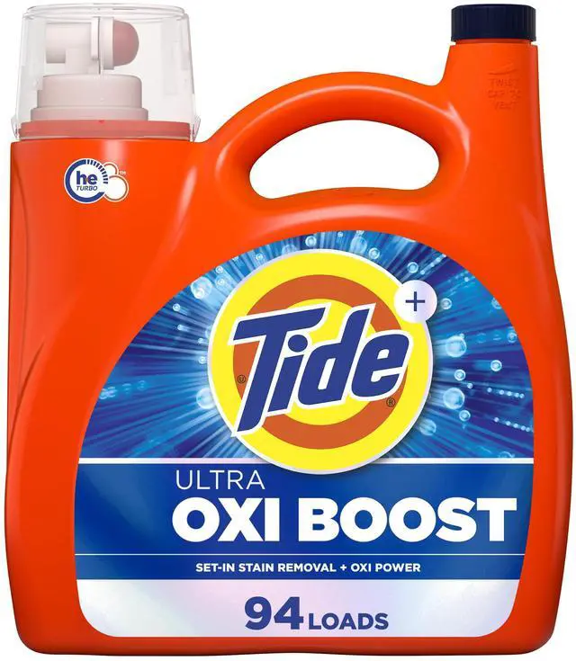 Main image of Ultra Oxi Boost Liquid Laundry Detergent, 132 fl oz, 94 Loads, Advanced Stain Remover, Laundry Detergent Liquid with Extra Oxi Power