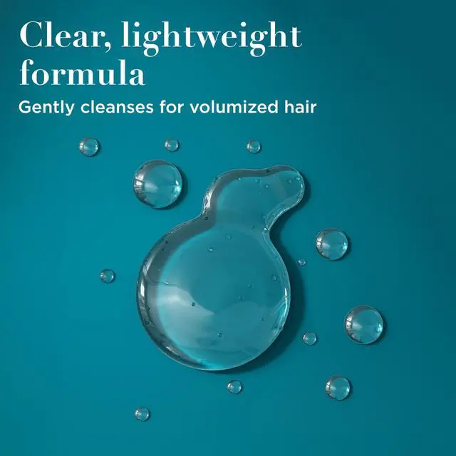 Alt view image 3 of 7 - Thick & Full + Biotin & Collagen Volumizing Shampoo, Nutrient-Infused Hair Shampoo with Vitamin B7 Biotin Gives Hair Volume & Body for 72+ Hours, Sulfate-Free Surfactants, 25.4 fl. oz